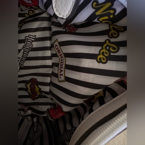 Nicole Lee Multicolor Studded White Crossbody Bag - Picture 11 of 14